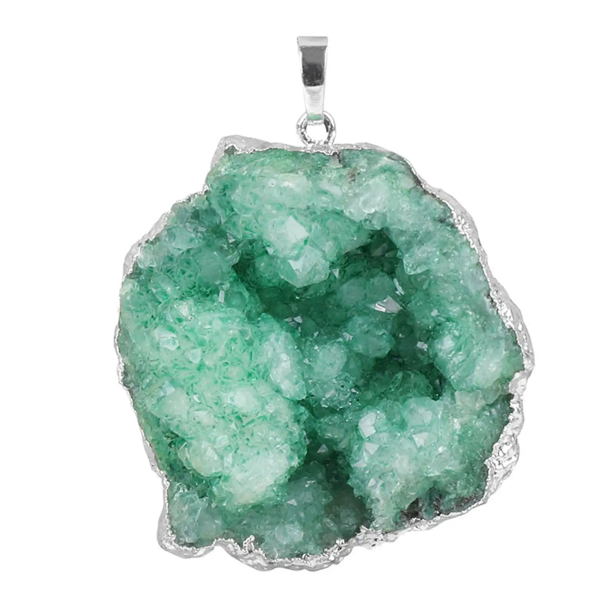 Stone Pendant Necklace Charm – DIY Jewelry Making Connector Jewelry Pendant SPOT