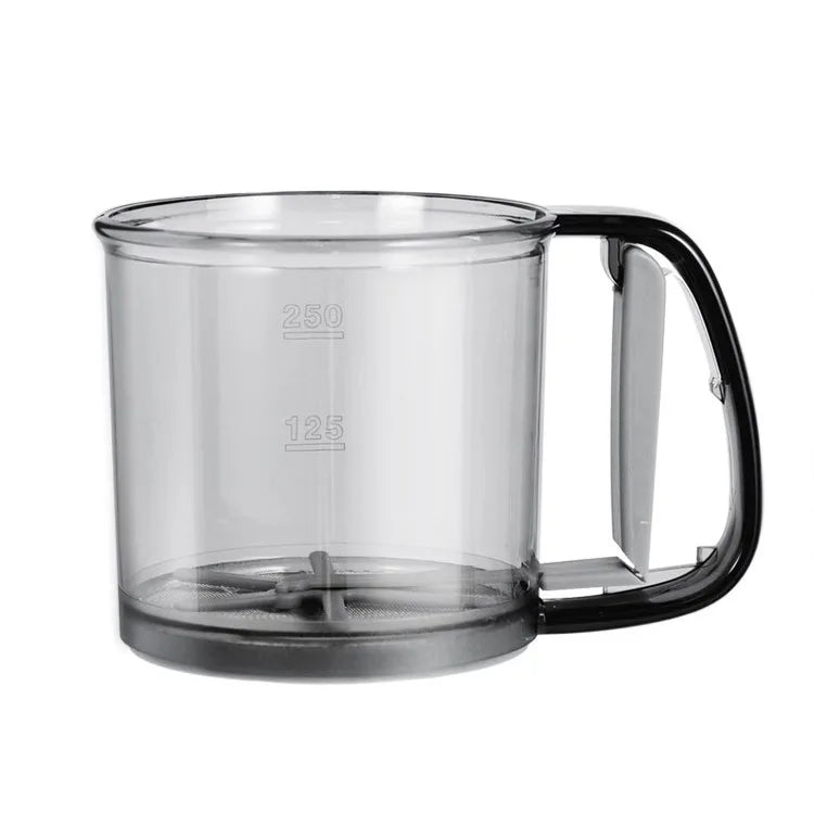 Semi-Automatic Flour Sifter – Double-Layer Mesh Baking Sieve Flour Sifter SPOT 1