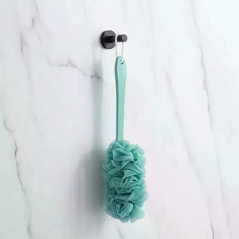 Long Handle Back Scrubber – Soft Loofah Mesh Shower Brush Body Shower Brush SPOT