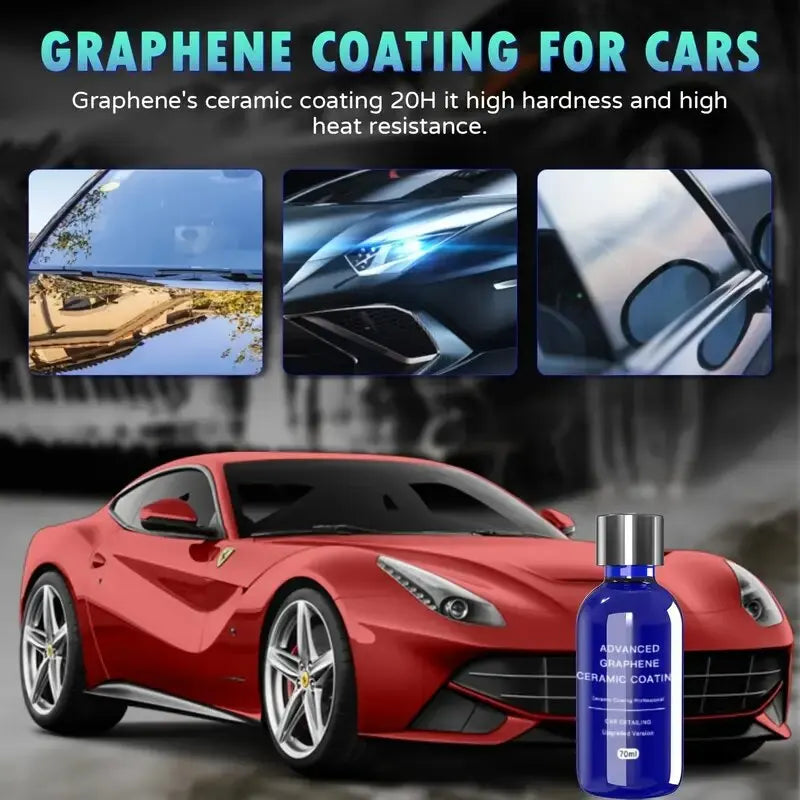 70ml Graphene Ceramic Coating for Cars – UV Trace & High Gloss Ceramic Car Coating SPOT