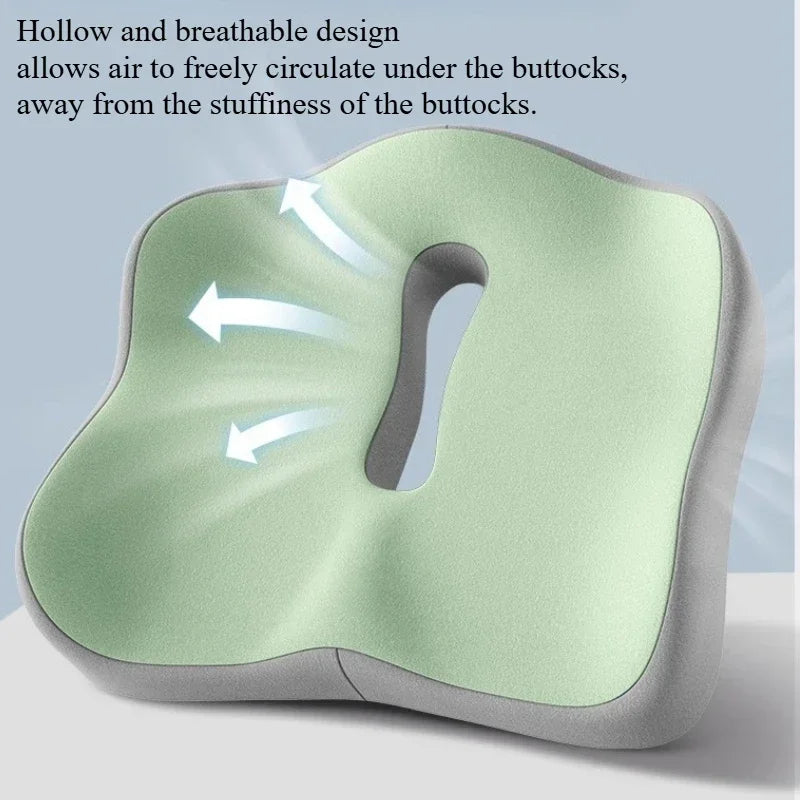 Memory Foam Seat Cushion – Ergonomic Chair Pad, Car & Office Memory Foam Cushion SPOT