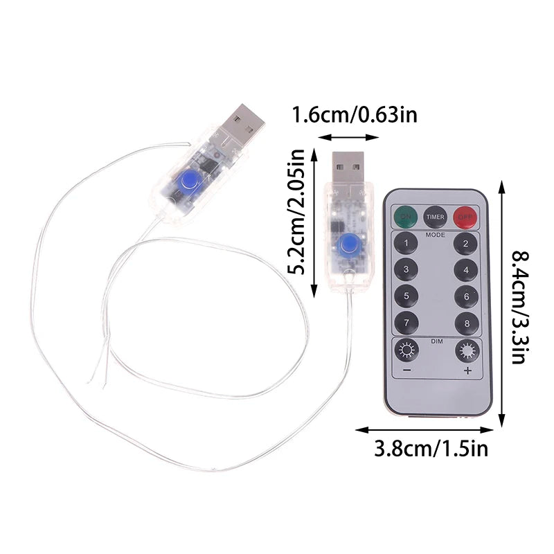 LED Strip Light Remote Controller USB – 8 Modes | 4.5V LED Light Controller SPOT