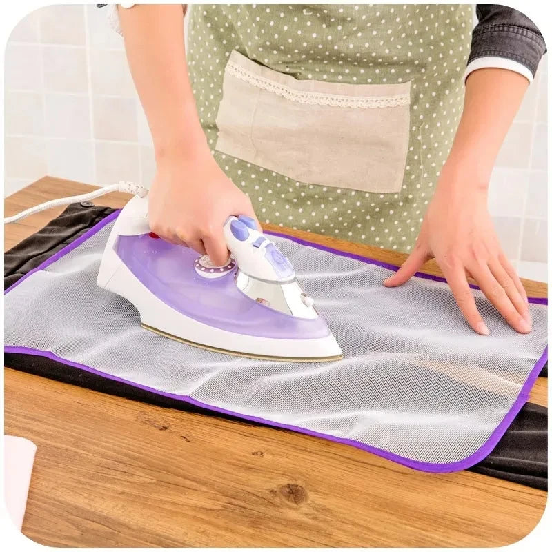 Mesh Ironing Pressing Cloth – Heat Protection Mat | 3 Sizes Ironing Pressing Cloth SPOT