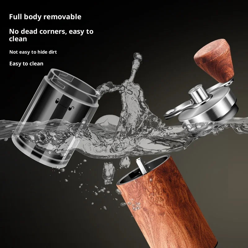 DUTRIEUX Manual Coffee Grinder – 304 Stainless Steel, 30g Manual Coffee Grinder SPOT