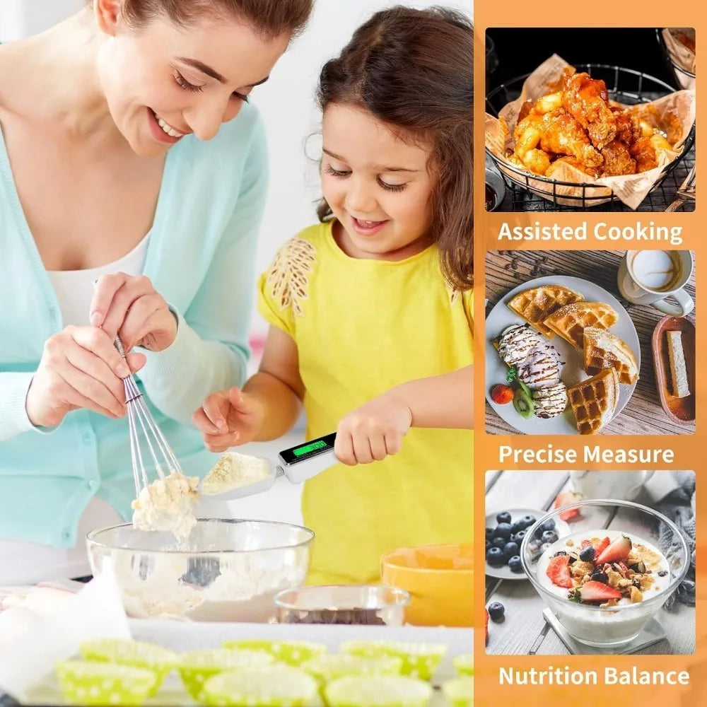 Digital Spoon Scale 500g/0.01g – Mini Kitchen Measuring Tool Digital Spoon Scale SPOT
