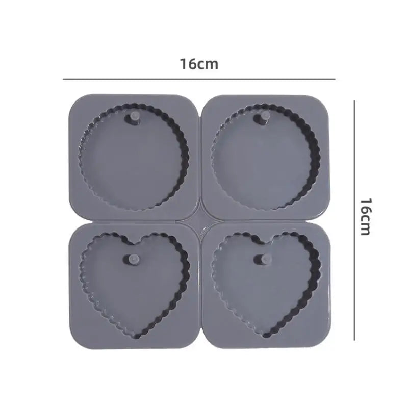 Silicone Wax Pendant Molds – Multi-Shape DIY Craft Mold Silicone Craft Mold SPOT A2