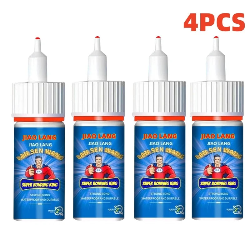 Super Strong Multi-Surface Adhesive – Plastic, Wood, Metal & Glass Multi-Surface Adhesive SPOT 4 PCS