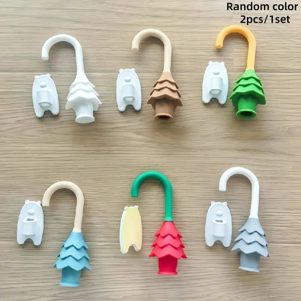 2-Pack Christmas Tree Silicone Door Pinch Guard & Stopper Door Pinch Guard SPOT