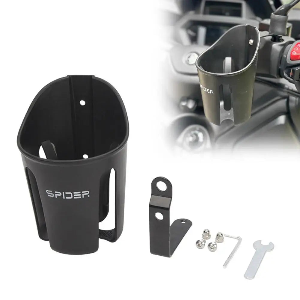 Universal Motorcycle Cup Holder – Silicone Bottle Cage Mount Motorcycle Cup Holder SPOT A