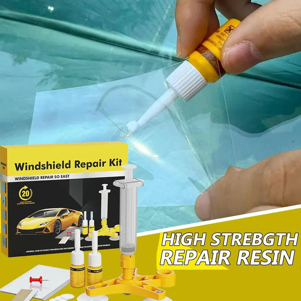 DIY Windshield Glass Repair Kit – Nano Crack & Scratch Fix Glass Repair Kit SPOT