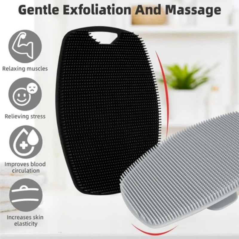 Soft Silicone Exfoliating Body Scrubber & Bath Brush Body Scrubber Brush SPOT