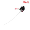 Universal Replacement Perfume Spray Pump – Fine Mist, Leakproof Perfume Spray Pump SPOT Black 20mm