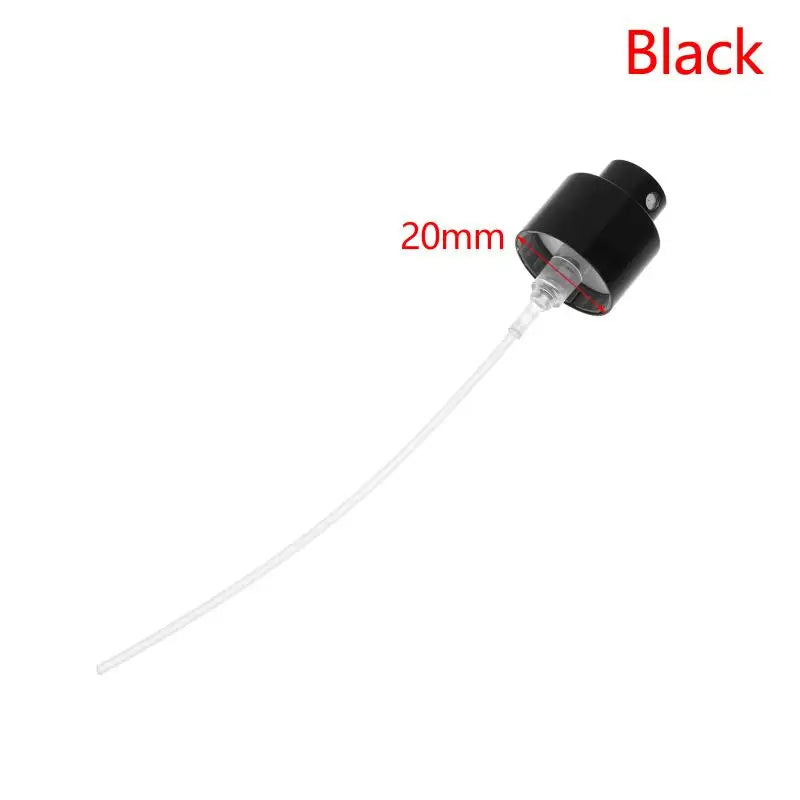 Universal Replacement Perfume Spray Pump – Fine Mist, Leakproof Perfume Spray Pump SPOT Black 20mm