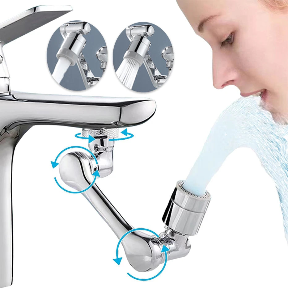 1080° Swivel Faucet Aerator – Rotatable Sink Tap Bubbler Faucet Aerator SPOT
