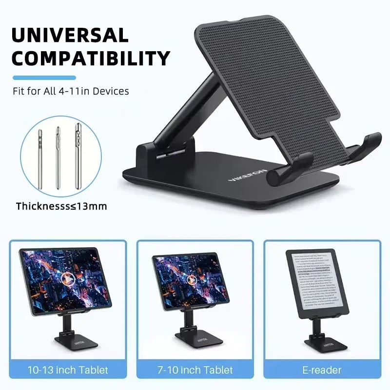 Foldable Tablet & Phone Stand – Adjustable Desktop Mount Tablet Phone Stand SPOT