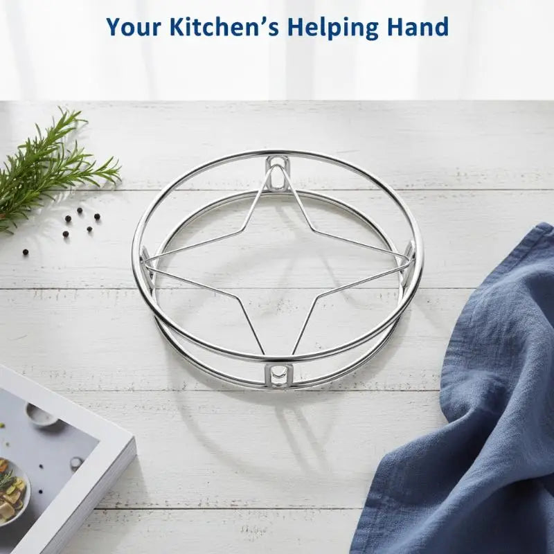 Stainless Steel Pot Rack Trivet & Steamer Stand | Kitchen Kitchen Trivet Stand SPOT