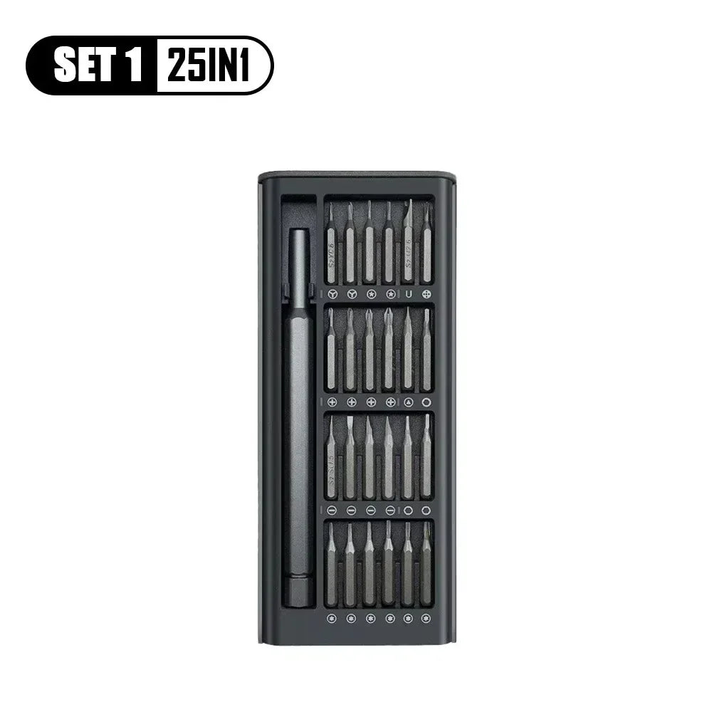 63-in-1 Precision Screwdriver Set – Magnetic Repair Tool Kit Precision Screwdriver Set SPOT 25pcs