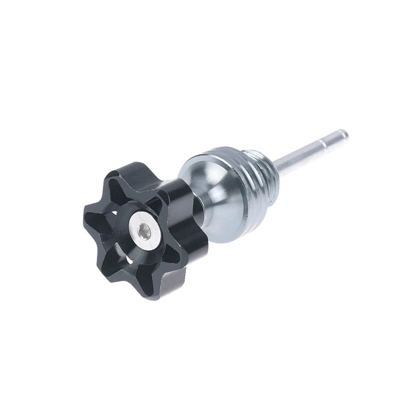 Universal Motorcycle Oil Dipstick Filler Cap – Aluminum Alloy Oil Dipstick Cap SPOT Black