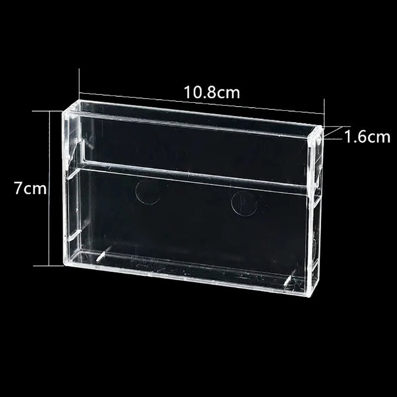 Cassette Tape Transparent Storage Box – Dustproof Case Cassette Storage Box SPOT
