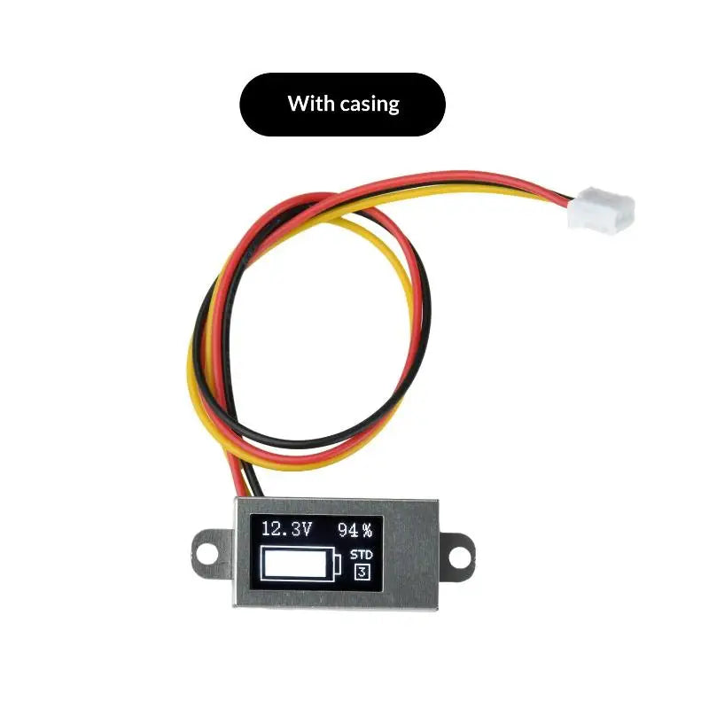 DC 0–30V Mini OLED Voltage Meter | 1–6S Battery Level Monitor Digital Voltage Meter SPOT A2