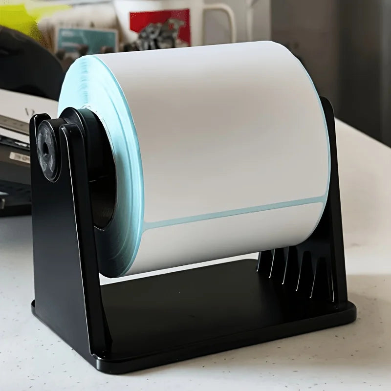 Adjustable Label Roll Holder – 3D Printed Thermal Printer Stand Label Roll Holder SPOT