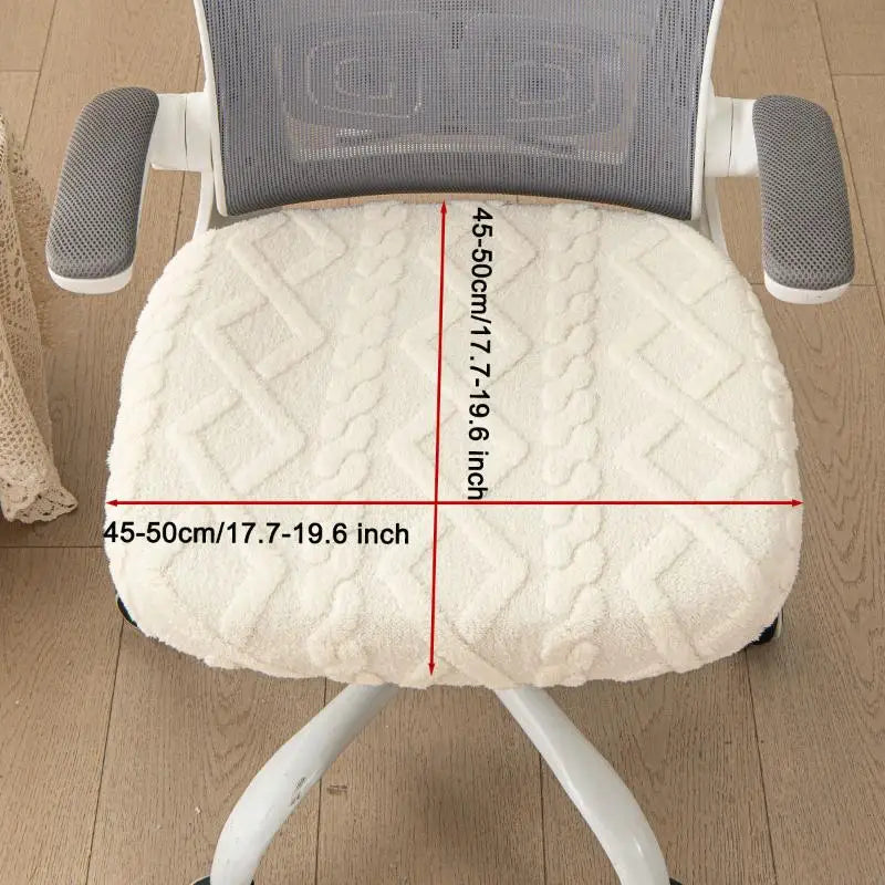 Stretch Office Chair Seat Cover – Washable Elastic Slipcover Chair Seat Cover SPOT A8