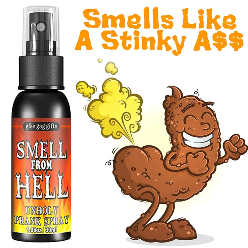 30ml Liquid Fart Spray – Funny Prank Gag Gift for All Ages Novelty Gag Toy SPOT