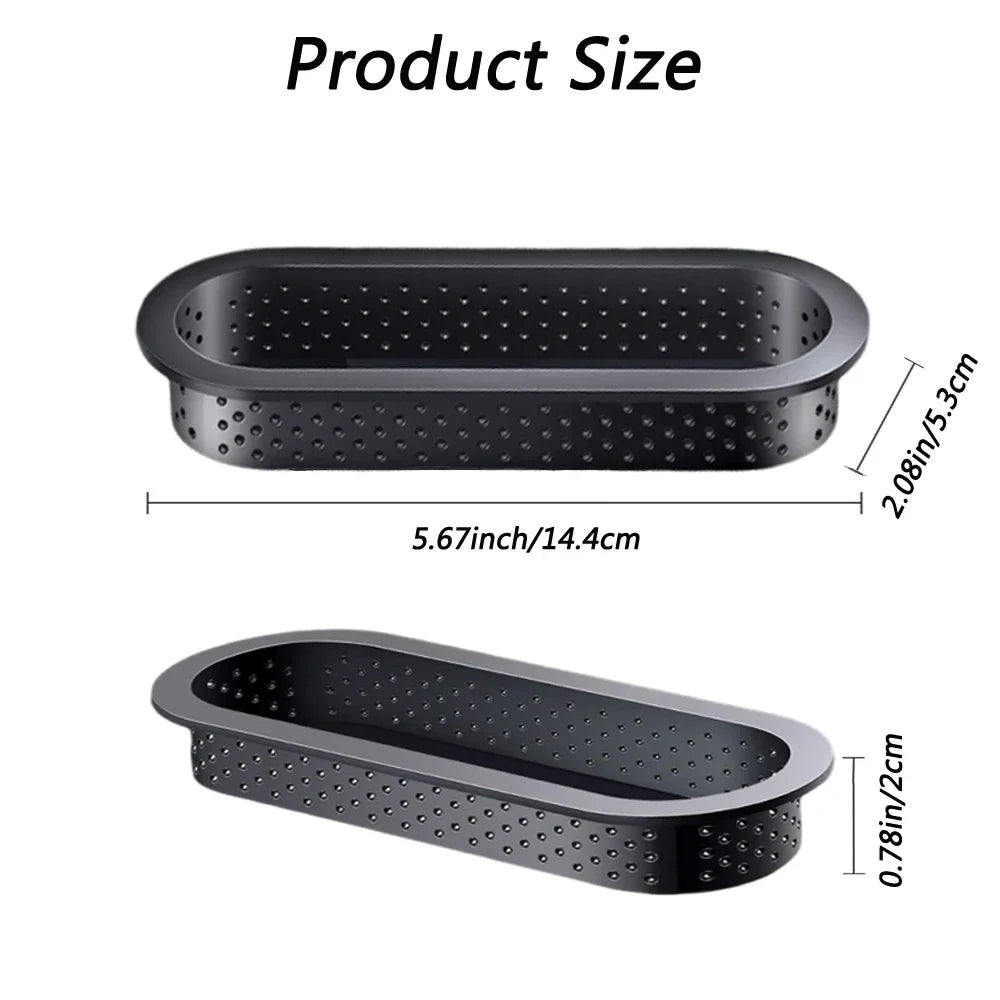 Perforated Tart Ring Set – Round & Rectangle Cake Molds 6/8pc Baking Mold Set SPOT